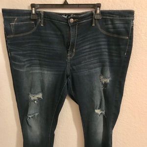 Mossimo ripped jeans